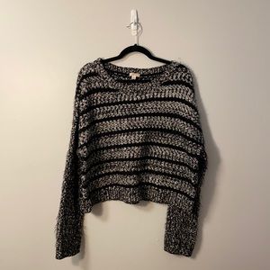 Black &White sweater